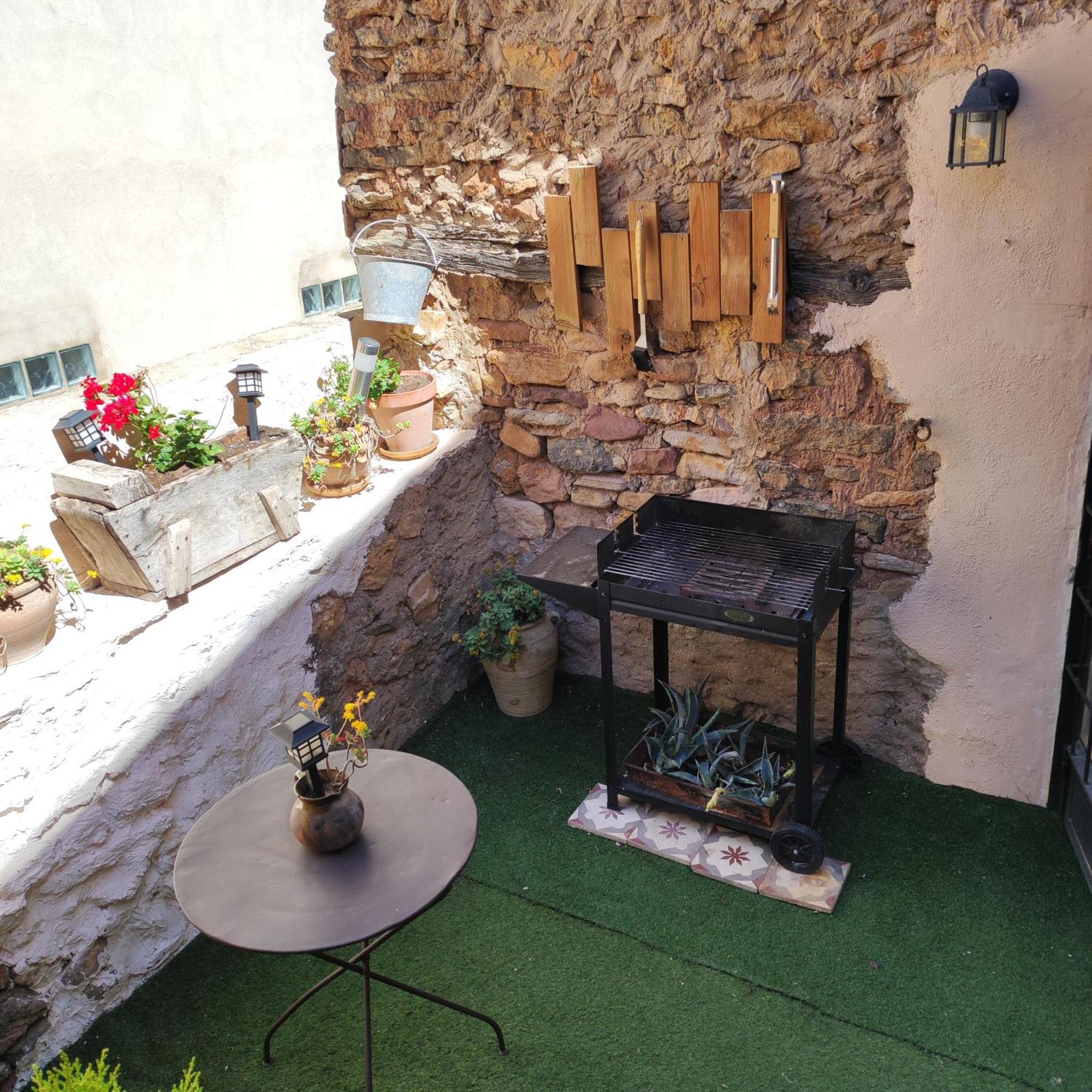 Villa Alcoba Con Patio Del Siglo XIX Villanueva de Viver Exterior foto
